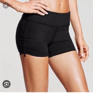 Victoria’s Secret Sport Hot Shorts with ruching, size large